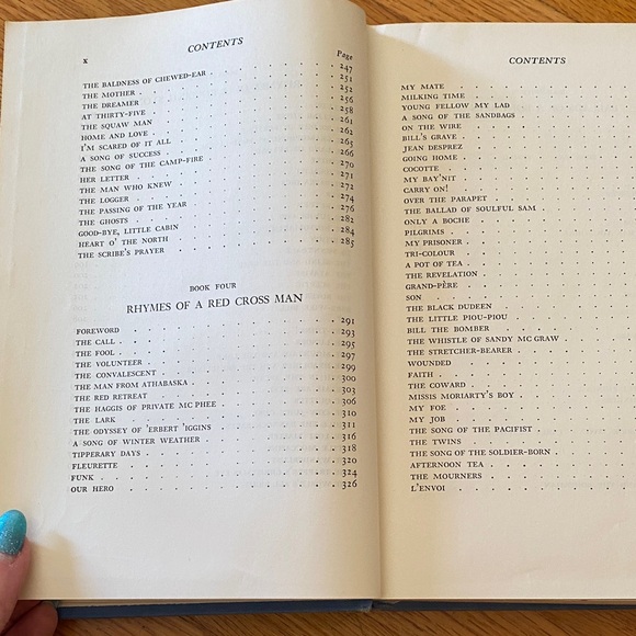 Collected poems of Robert Service poetry Canadian - Picture 10 of 14